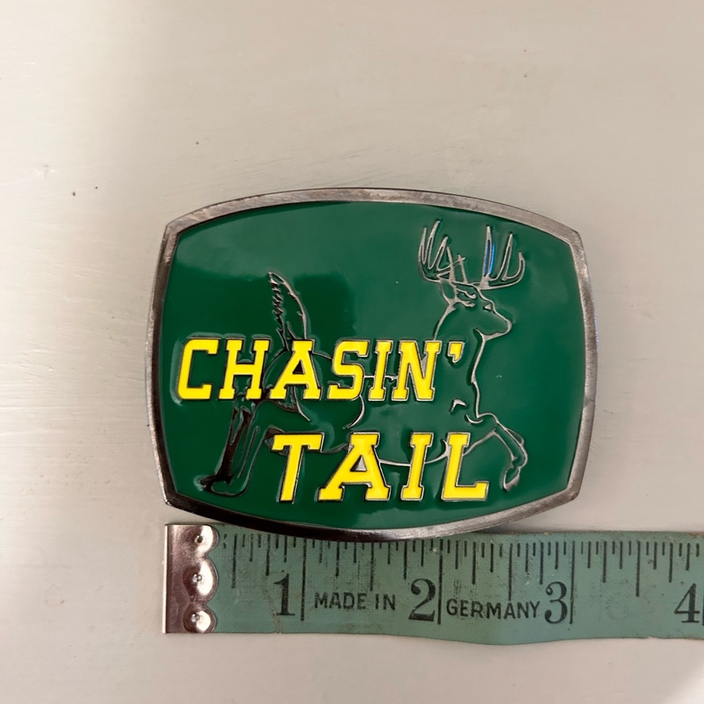 Chasin’ Tail Belt Buckle